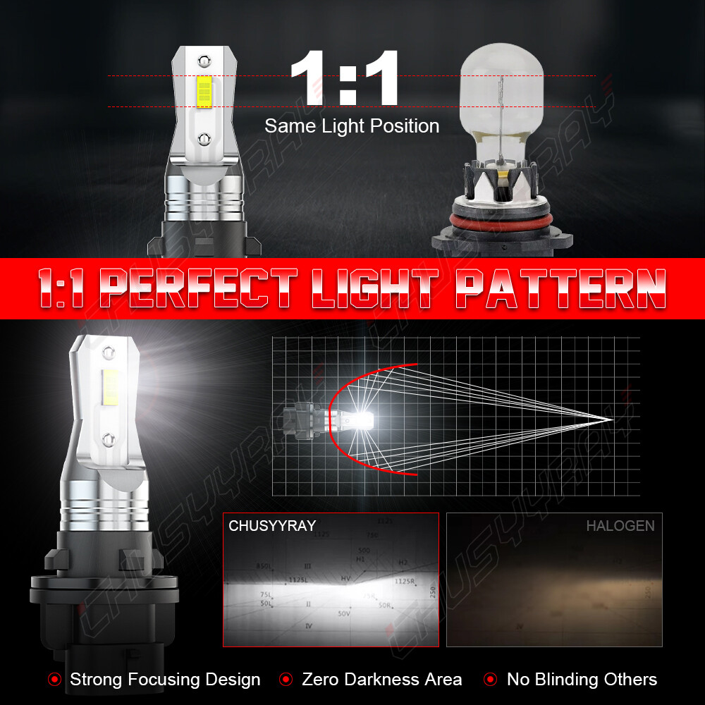小物 Dolphinsohp 34901-HP5-601 34901-HM8-B00 LED Headlight Bulb Lights for