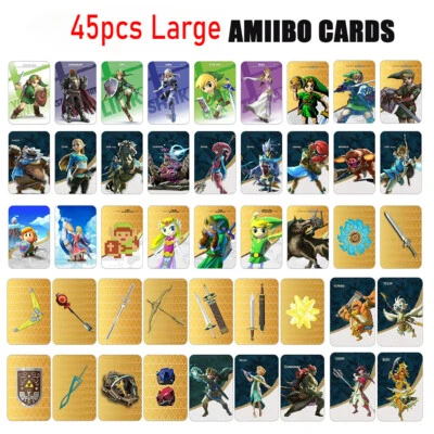 UNMARKIERT 5-46/ Stück BOTW TOTK Zelda Tränen des Königreichs NFC-Karten Für Switch 2/Wii U