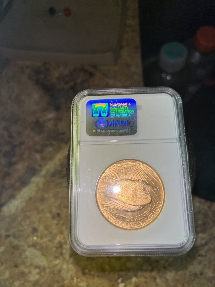1922 US Mint $20 Gold St Gaudens Dbl Eagle NGC/ANACS MS64 1922 US Mint $20 Gold St Gaudens Dbl Eagle NGC/ANACS MS64
