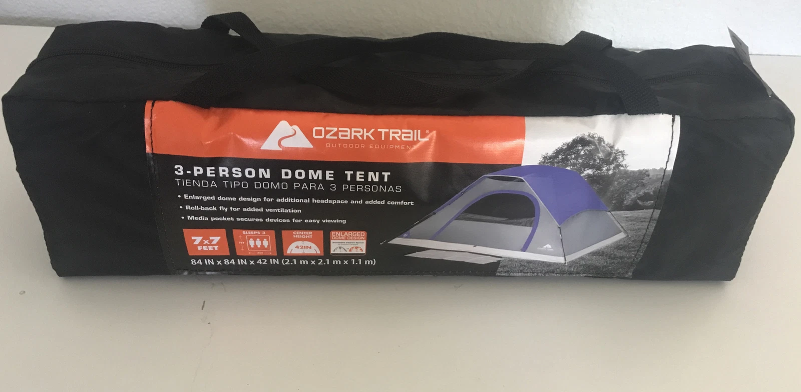 Ozark Trail 3-Person Camping Dome Tent
Opens in a new window or tab
