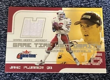 2001 Fleer Game Time Game Time Uniformity Jake Plummer #_JAPL