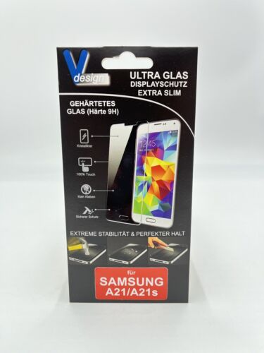 Samsung A21 / A21s V-DESIGN VF 274 Extrem Ultra Schutzglas 9H Transparent Glas - Afbeelding 1 van 3