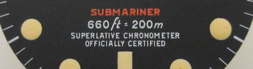 ~ Vintage Rolex #1680 RED Submariner 660ft Matte Black OPEN 6 Refinished Dial ~ - Picture 21 of 23
