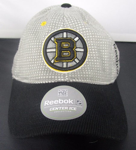 Boston Bruins Reebok Center Ice Snapback verstellbare Kappe neu mit Etikett - Bild 2 von 5