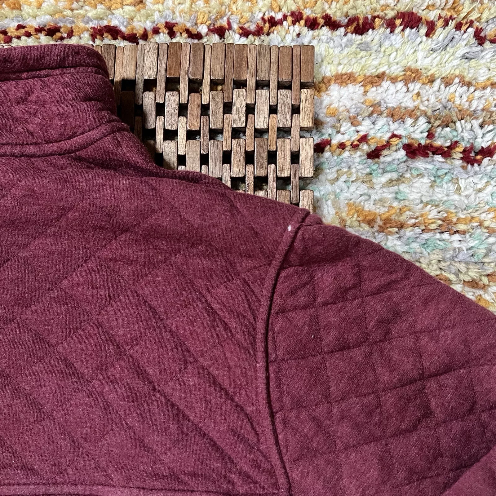 patagonia 40th anniversary diamond quilted snap t fleece jacket