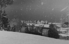 WW2 Picture Photo WW2 German Panzer T-VI Tiger Tank Winter 5716