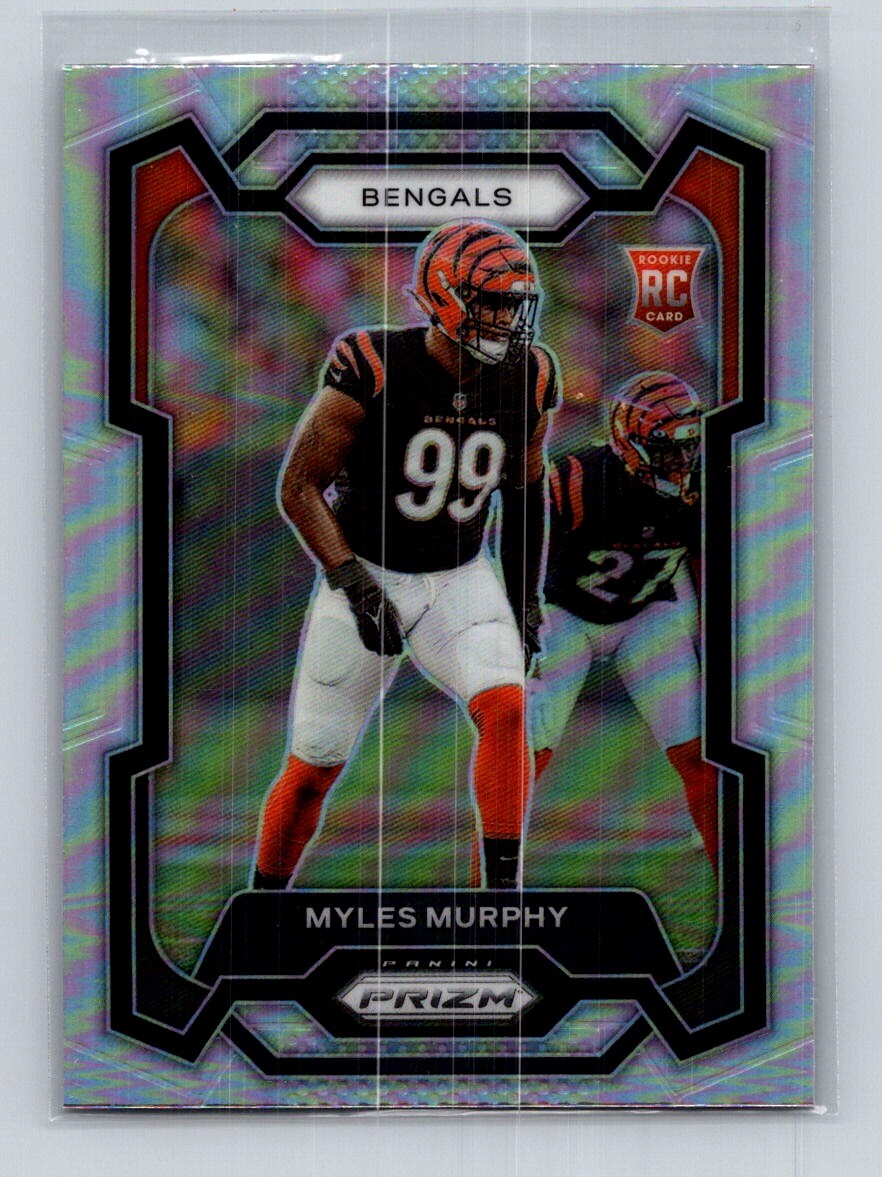 2023 Panini Prizm #320 Silver Myles Murphy RC Cincinnati Bengals