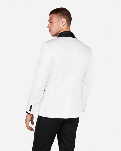 NEW EXPRESS $248 EXTRA SLIM WHITE 