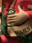 Vtg Sitting Sparkly Figurine Christmas Brownies & Fairies Department 56 w Label — photo 10