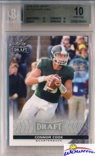2016 Leaf Draft #17 Connor Cook ROOKIE BGS 10 PRISTINE Oakland Raiders!