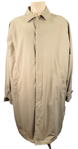 Polo By Ralph Lauren Men’s Tan Trench Coat, Water Button Up, Size XL, NWT