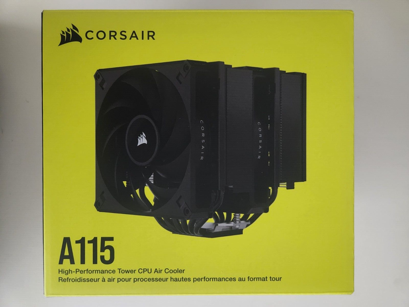 CORSAIR A115 HighPerformance Tower CPU Air Cooler LGA 1700 and AM5