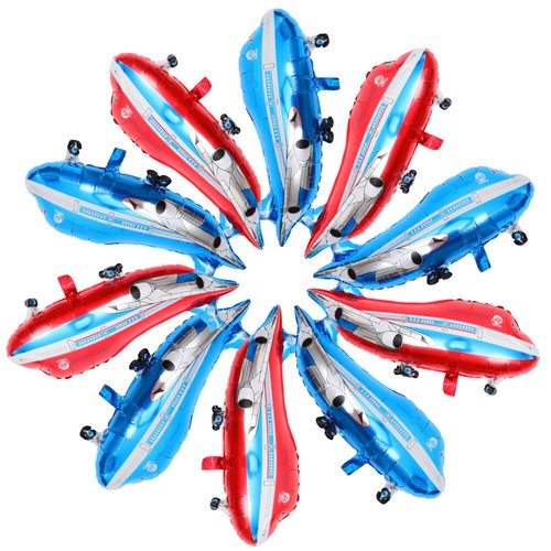 Flugzeug Girlande Dekoration - Fighter Swirl Decor Für Kindergeburtstag & Pilotenparty