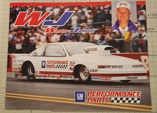 Warren Johnson GM Performance Parts Oldsmobile Pro Stock NHRA 8 x 10 handout