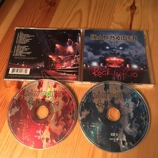Iron Maiden - Rock In Rio 2CD 2016 US reissue bruce dickinson metallica saxon