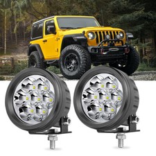 2PCS 3.5Inch Spot Round Led Offroad Fog Light Driving Auxiliary Motorcycle Ebike