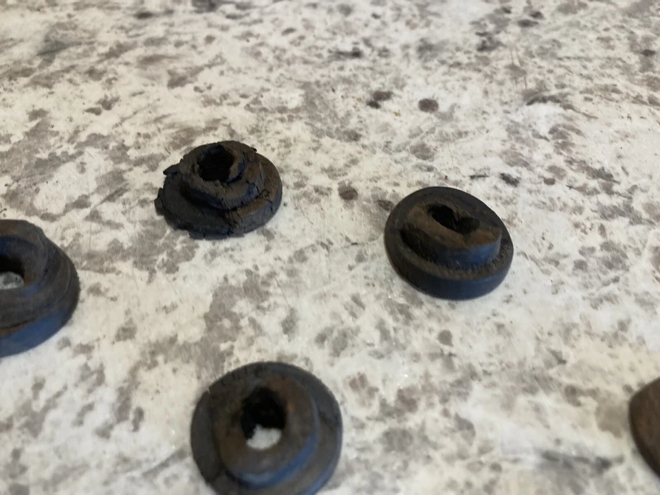 Coleman Powermate 4000 PM54-4202 Tanque de Gas Buje Paso Lavadora Tuerca (Juego de 4) Foto 4 de 4