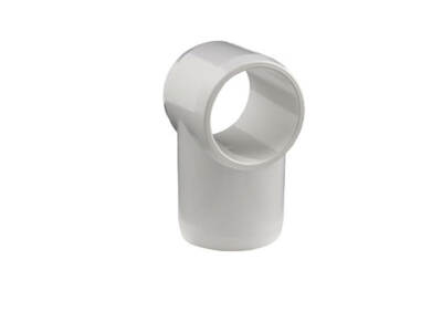 1 Zoll weißes Slip T-Stück Möbel Klasse Sch 40 PVC