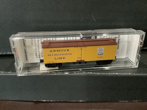 Armour Refrigerator Line 36' Spur N Holzmantel Kühlwagen Micro-Trains #58030 | Zustand: New