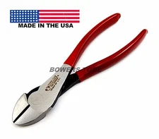 Wilde Tool 7” in. Diagonal Cutter Pliers Solid Joint MADE IN USA Wire Side Dikes