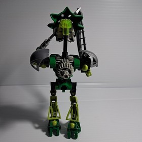LEGO Bionicle Toa Nuva 8567: Lewa Nuva Green (complete) (No Canister, No Manual)