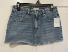 PACSUN DENIM JEAN MINI SKIRT size 26 US 4 NWT LARA Low Rise 45