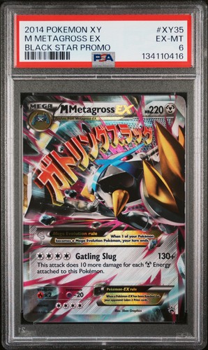 M Metagross-EX graded PSA 6 for sale on eBay