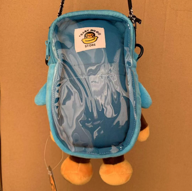 A BATHING APE / BABY MILOシャーク ショルダーバッグ Authentic A Bathing Ape Baby Milo Blue Shark Shoulder Bag