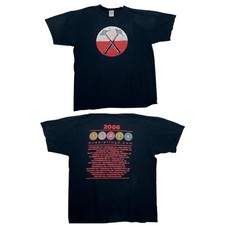 Vintage Australian Pink Floyd 2006 Tour T-Shirt Mens Large Black Hammers Logo