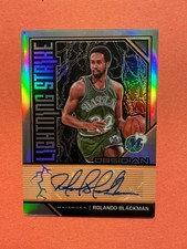 2019-20 Panini Obsidian Basketball Rolando Blackman Lightning Strike /50 #LS-RBL