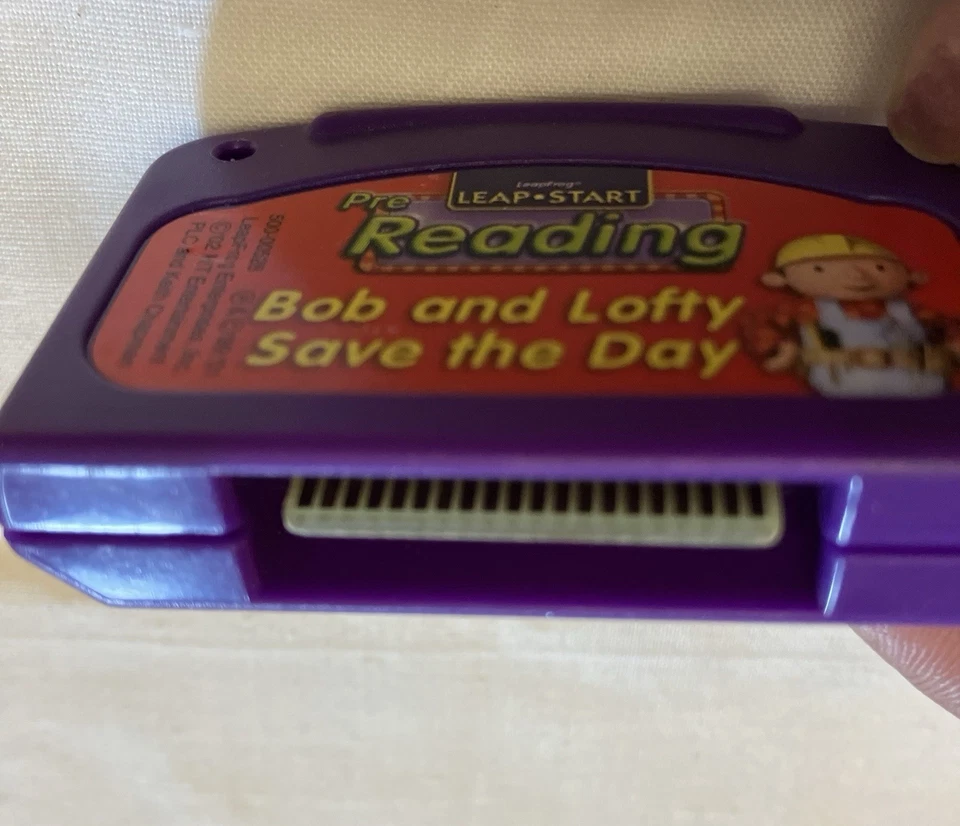 Leap Frog Game Leap Start Pre-Reading Bob and Lofty Save the Day Cartridge Only - Image 2 of 3