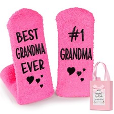 Veachog Mothers Day Grandma Gifts for 6-15, Best Ever Hot Pink