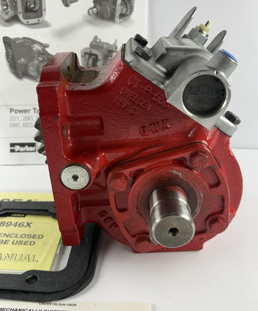 Parker Chelsea 6 Bolt PTO Power Take-Off Assembly C34-P-131, C1-P-556 Sold As Is photo 2