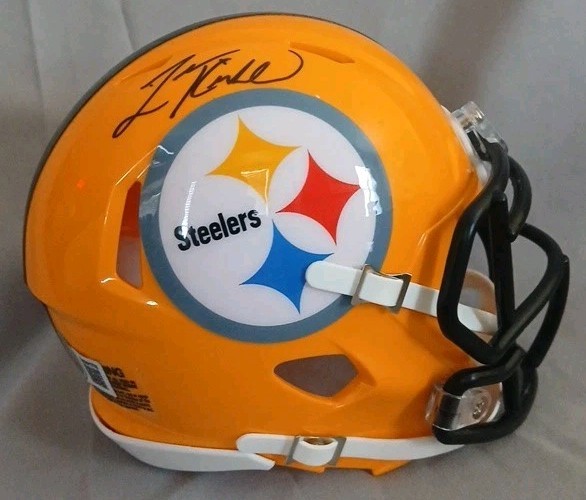 Levon Kirkland SIGNED AUTOGRAPH PITTSBURGH STEELERS MINI HELMET PSA/DNA COA RARE