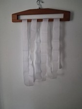 wedding, white nylon ribbon 3m 73cms by 3.5cms. deal hair ribbons,