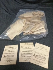 60 Assorted Sandsteel Mainsprings