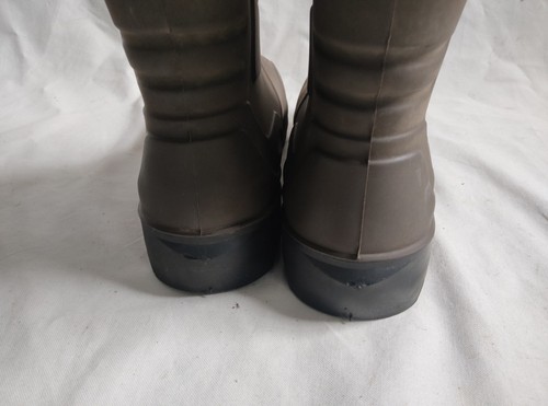 Rubber Boots Waders Gummistiefel Vintage Goma Caucho Botas Caza Pesca Badu 45 - Photo 12/22