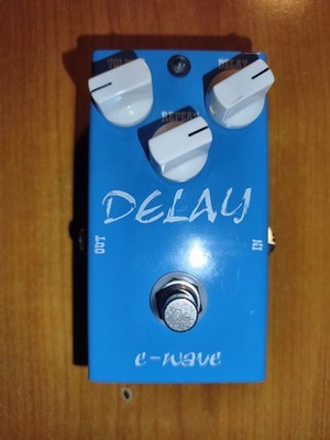 Delay e-wave Guitar Pedal