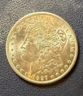 1897-S GOOD DATE MORGAN SILVER DOLLAR 90% Silver- Full Luster. ￼ Rare. ￼