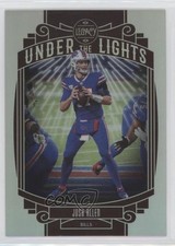 2021 Panini Legacy Under the Lights Silver Josh Allen #UL-JA 2q4
