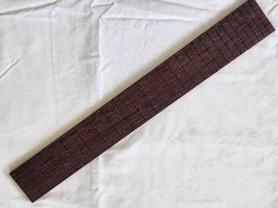 24 Fret 24.75'' (Gibson) Scale Slotted Wenge Fretboard No Radius