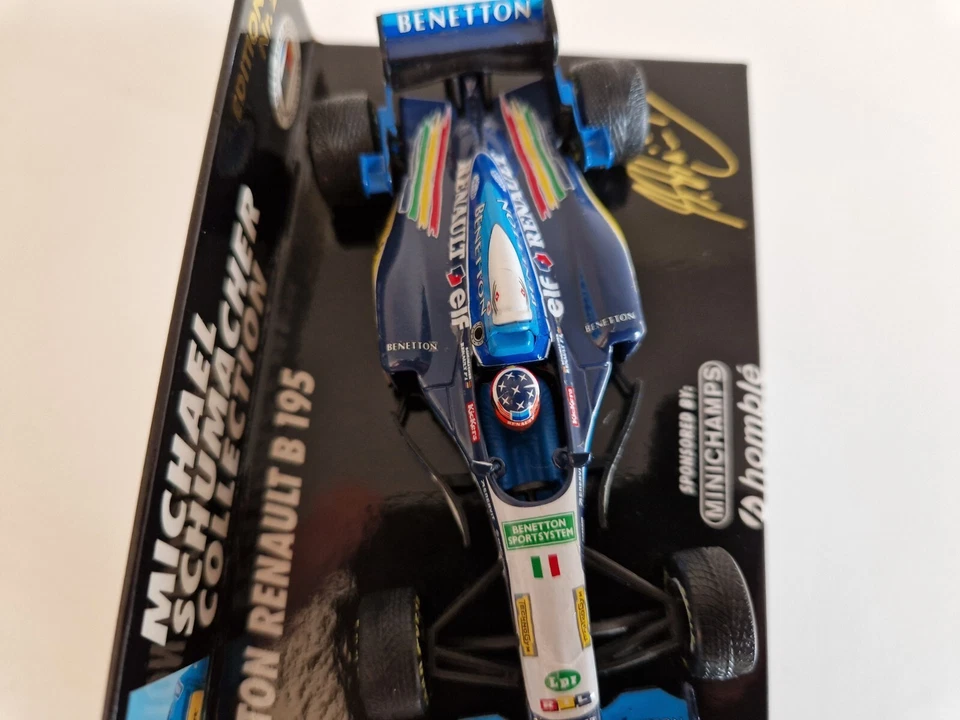 Minichamps 1/43 Benetton Renault B195 M. Schumacher - Belgian Gp 1995 - MSC 20 - Bild 4 von 4