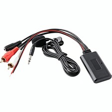 12V Aux Bluetooth 5.0 Adapter Module Music Receiver Car Kit with 2 RCA Input Aux