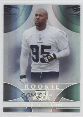 2008 Donruss Threads Silver Century Proof 5/100 Lawrence Jackson Rookie RC 0b2