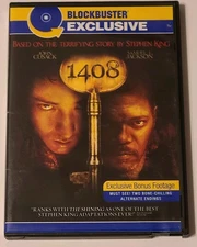 1408 DVD Blockbuster Exclusive John Cusack Samuel L. Jackson Very Good 