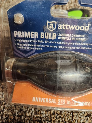 Bombilla de imprimación Attwood 3/8 nueva - Imagen 5 de 8