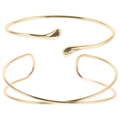  2 Pcs Arm Bracelet Cuff Bracelets for Women Cuffs Jewelry Wrap Bangle