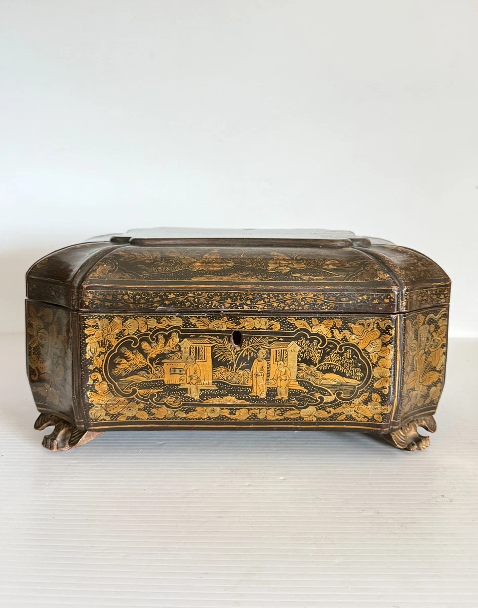 Las mejores ofertas en Cajas chinas de madera antiguo 1850-1899 | eBay