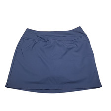 Adidas Women's Tennis Golf Pickleball Skort Pockets Medium Sz Blue Skirt Shorts