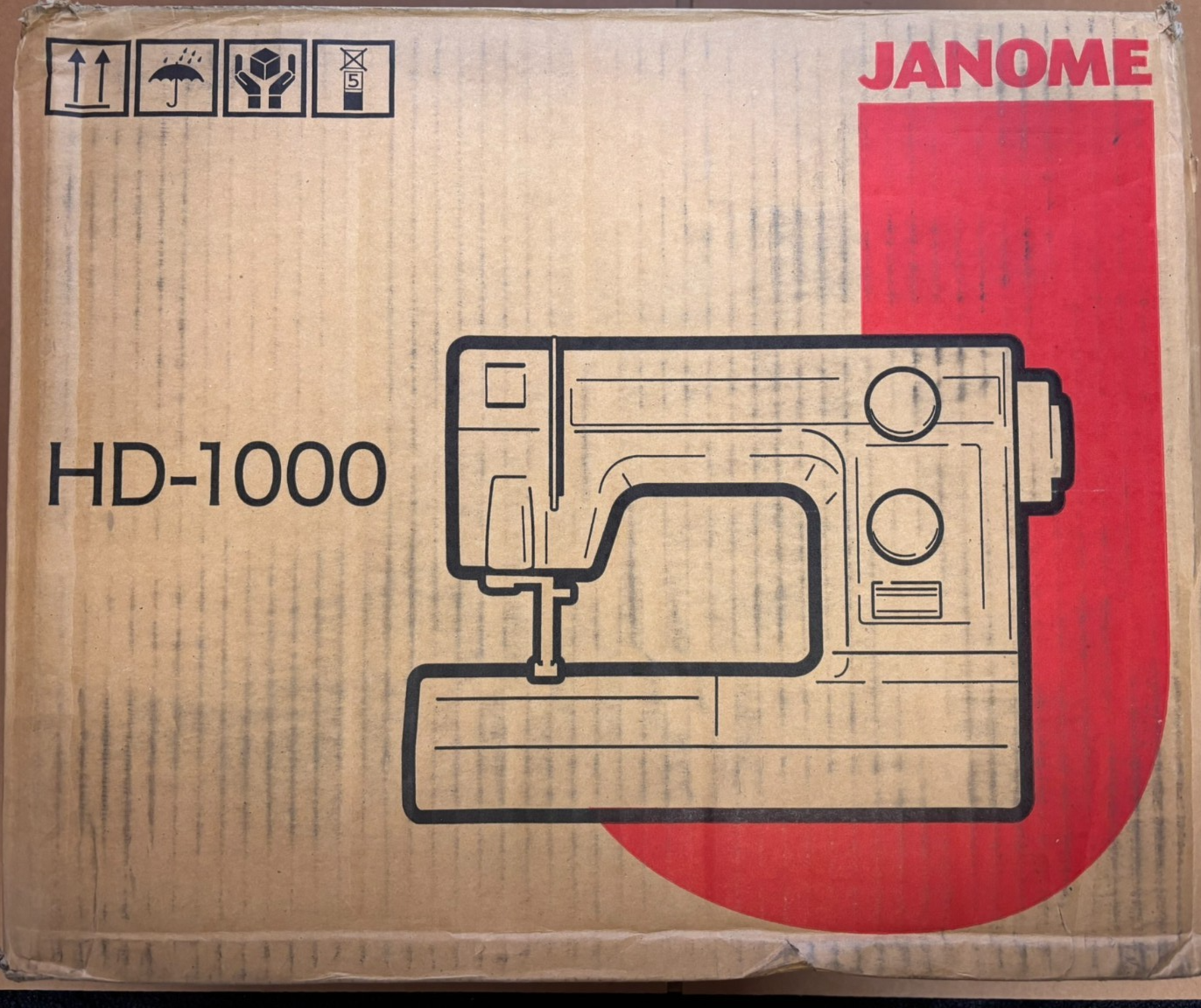 Janome HD1000 Heavy Duty Mechanical Sewing Machine | eBay